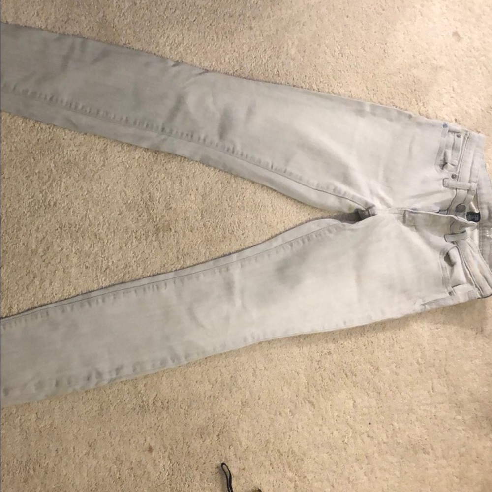 Gap grey skinny jeans